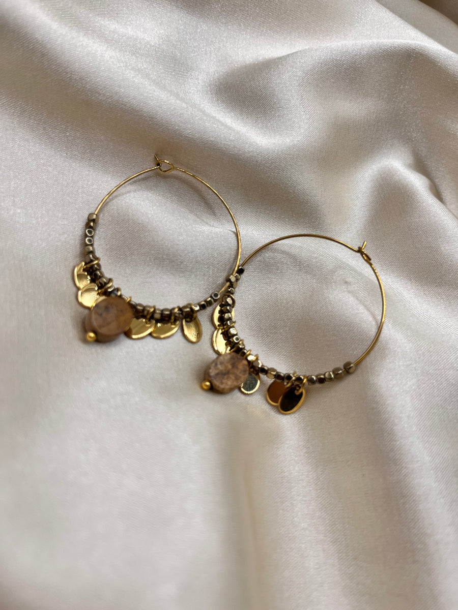 boucles d'oreilles